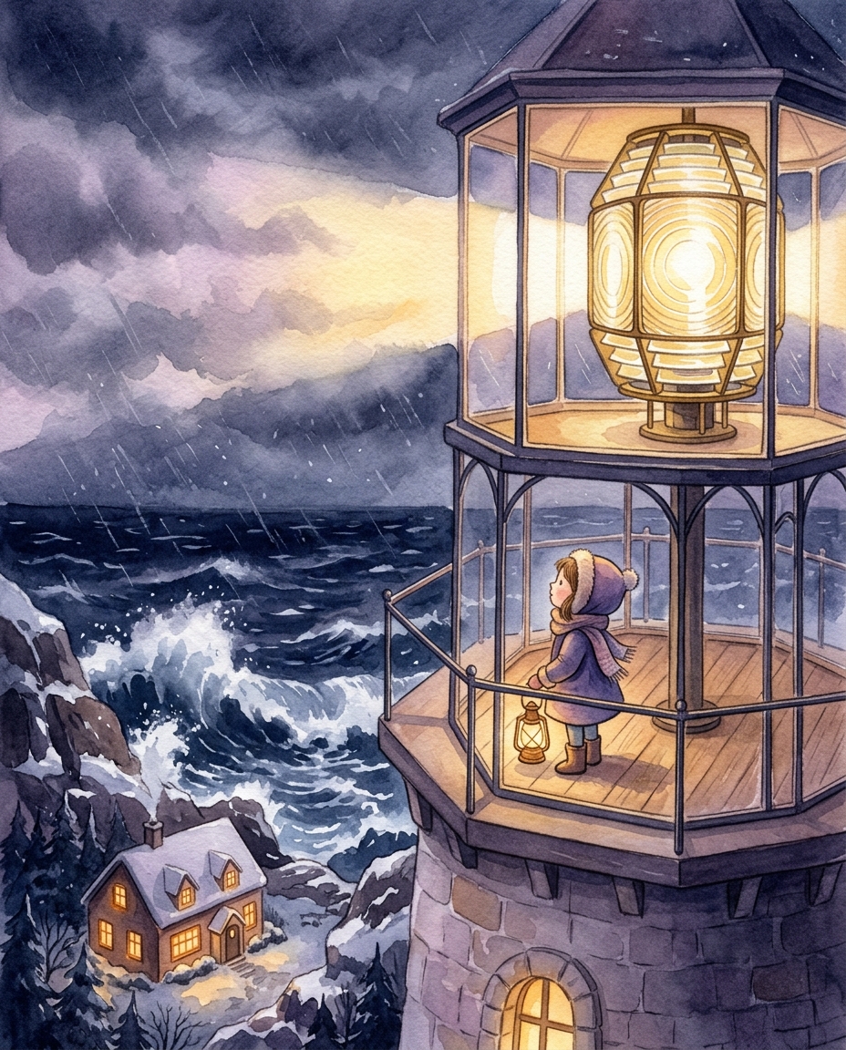 The Lighthouse in Winter