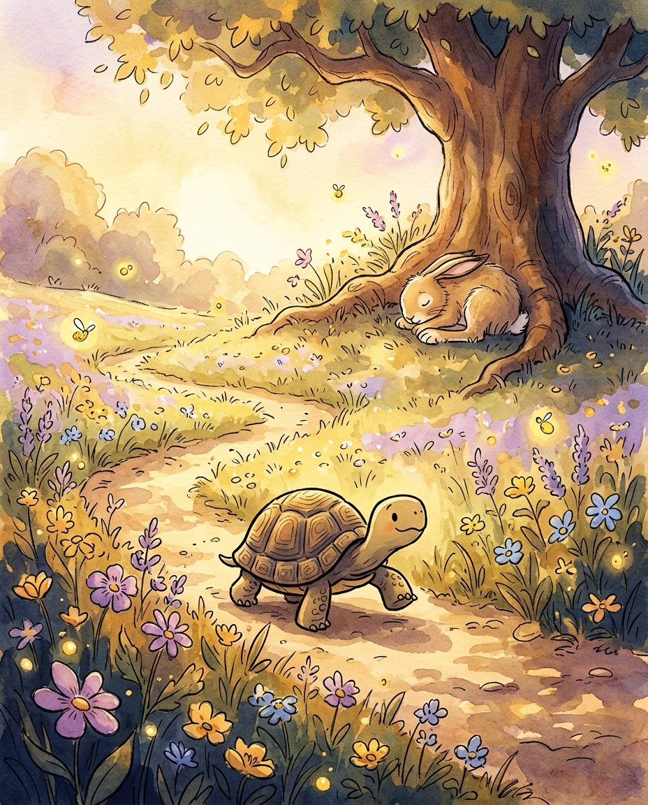 The Hare and the Tortoise