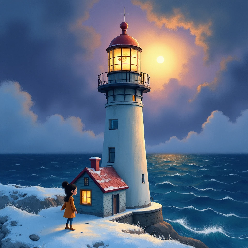 The Lighthouse in Winter
