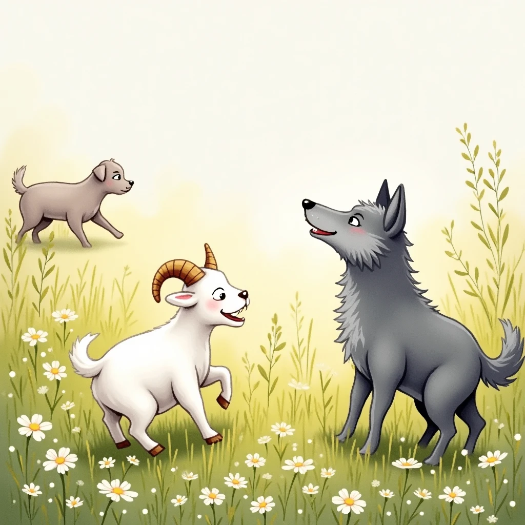 The Little Goat's Clever Trick