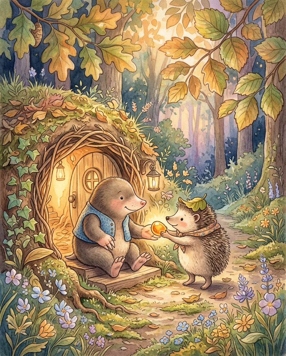 The Hedgehog's Shiny Stone