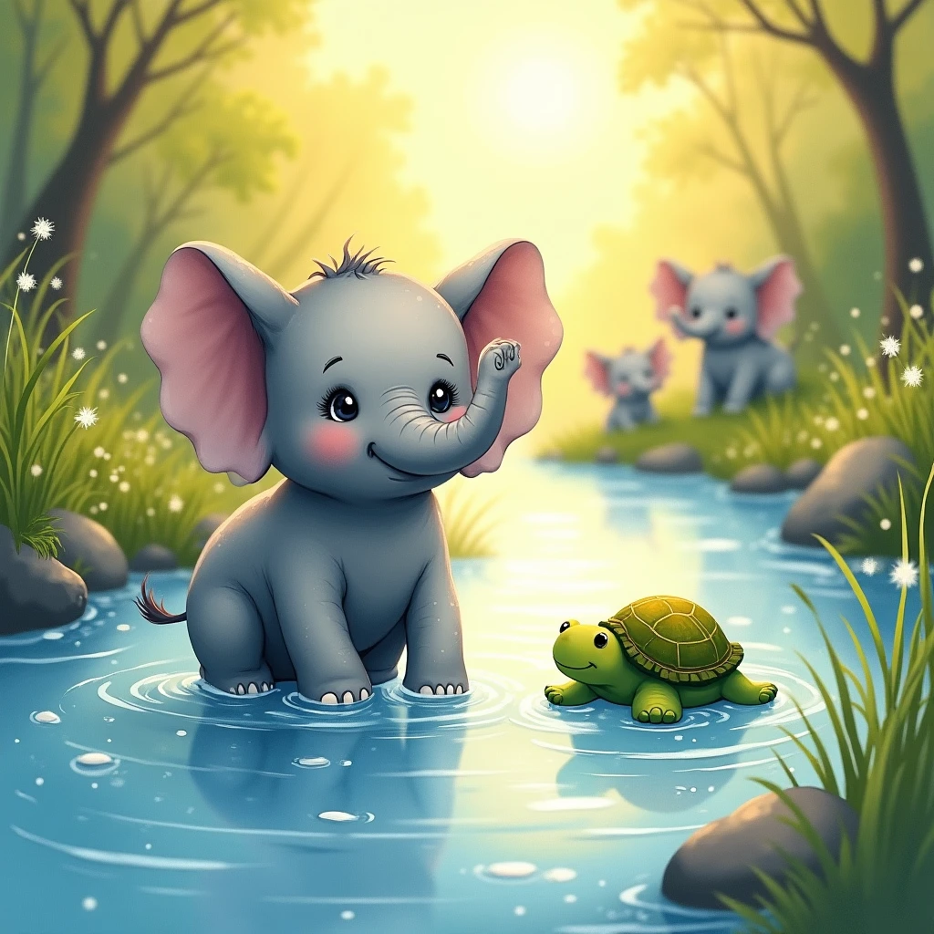 Ellie and the River Turtle