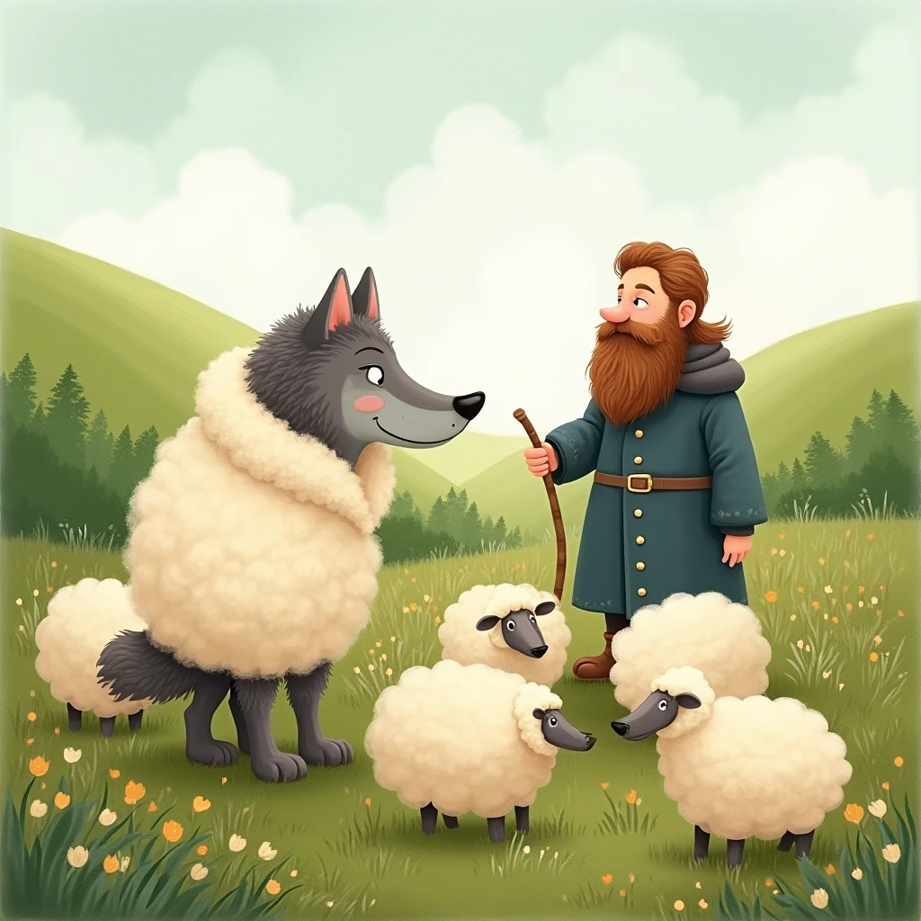 The Wolf Who Wore a Disguise